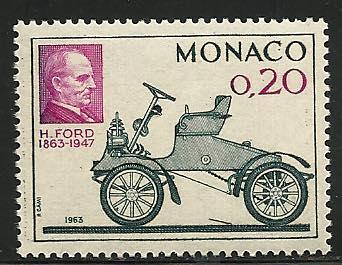 Monaco #545, Mint Hinge