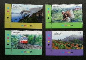 *FREE SHIP Highland Tourist Spot Malaysia 2011 Tea Mountain (stamp color MNH