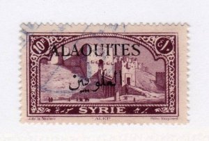 Alaouites stamp #36, used