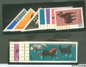 Poland #1188-1197 Unused Single (Complete Set)