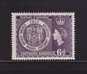 Southern Rhodesia 79 Set MNH Queen Elizabeth II