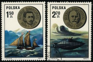 POLAND Sc 2005, 2007 CANCELED - 1973 - Polish Scientists - Partial Set