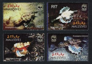 Maldives MNH 2839A-D Dragon Fish 2004