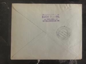 1918 Vienna Austria to Lemberg Poland Airmail Cover # C1-C3 Judaica Dr Emil Roth