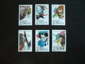 Stamps - France - Scott# B642-B647 - Mint Never Hinged Set of 6 Stamps