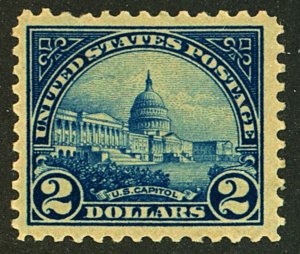 U.S. #572 MINT OG LH