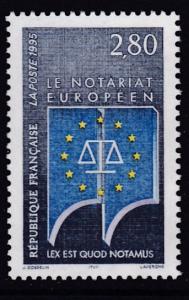 France 1995 European Notaries  VF/NH