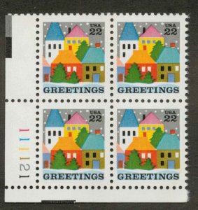 2245 MNH Plate Block