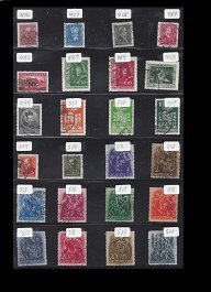 #5 LOT   HUNGARY 24 USED ALL DIFFERENT   SEE DESCRIPTION FOR PART #'S