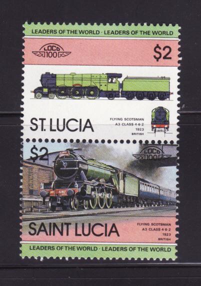 St Lucia 623 MH Trains, Locomotives