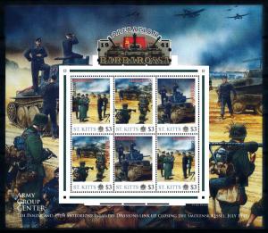 [91896] St. Kitts 2011 World War 2 Operation Barbarossa Sheet MNH