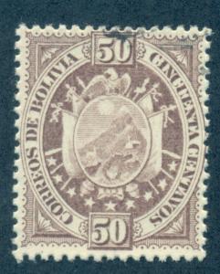 BOLIVIA SC# 45 FINE U 1894