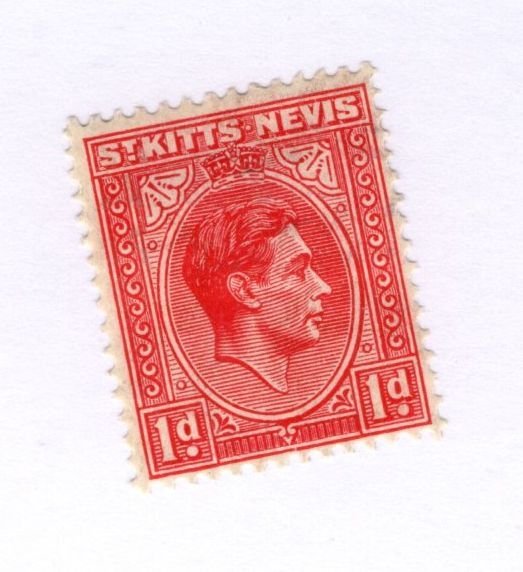 St Kitts & Nevis #80 MH - Stamp - CAT VALUE $1.00