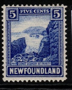 NEWFOUNDLAND SG153 1923 5c ULTRAMARINE MTD MINT