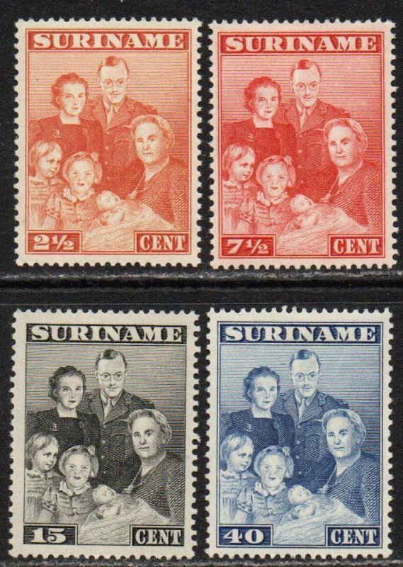 Suriname Sc #176-179 Mint Hinged