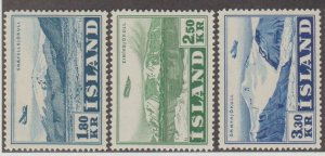 Iceland Scott #C27-C28-C29 Stamp - Mint Set