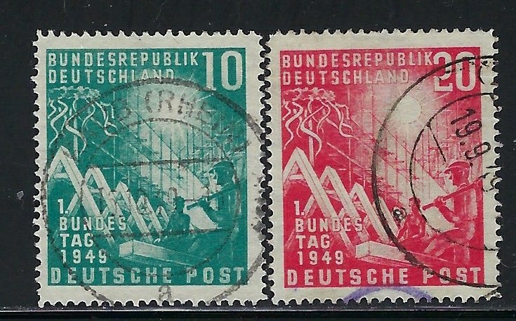 Germany 665-66 MH 1949 complete set