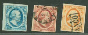 Netherlands #1-3 Used Single (Complete Set) (King)