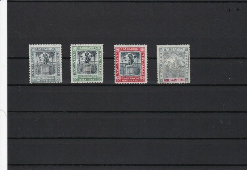 barbados stamps ref r11979