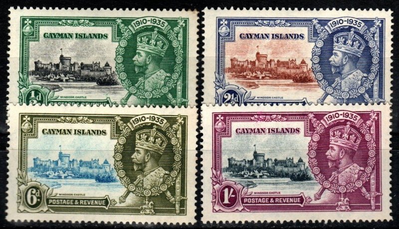 Cayman Islands #81-4  F-VF Unused CV $21.60 (X7174)