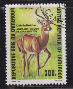 Cameroun 679 Buffon's Antelope 1980