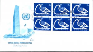 United Nations, New York, Worldwide First Day Cover