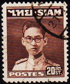 Thailand. 1947 20s S.G.315 Fine Used