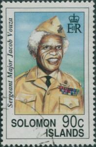 Solomon Islands 1992 SG725 90c Vouza in uniform FU