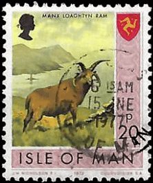 ISLE OF MAN   #25 USED (3)