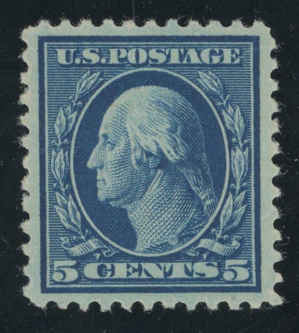 USA 504 - 5 cent Washington perf 11 - XF Mint hinged