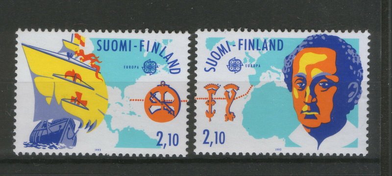 FINLAND-MNH** SET-EUROPA CEPT-1992.