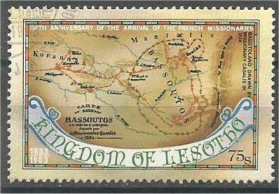 LESOTHO, 1983, CTO 75s, Missionaries, Scott 411