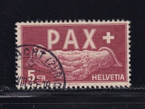 Switzerland Scott # 304 VF used neat cancel nice color scv $ 325 ! see pic !