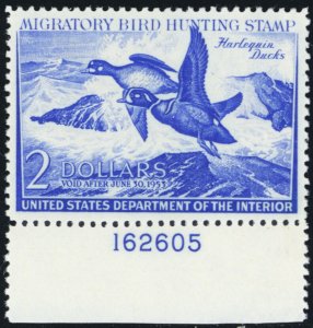 RW19, Mint NH XF $2 Duck Stamp - PFC * Stuart Katz