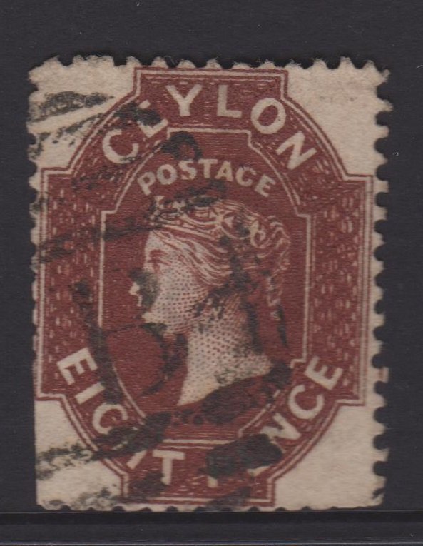 Ceylon Sc#54 Used - trimmed