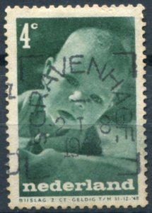 Netherlands Sc# B181 used