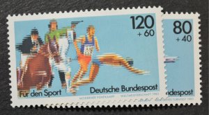 Germany Sc # B609-610, VF MNH