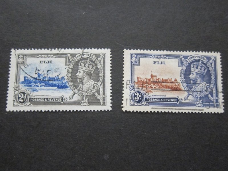 Fiji 1935 Sc 111-2 FU