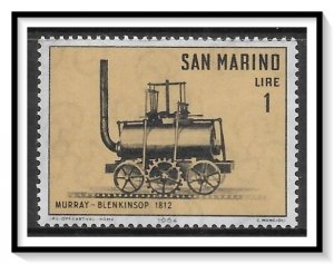 San Marino #594 History Of Locomotive MH