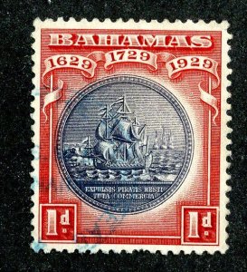 1930 Bahamas Sc.# 85 used cv $3.50 ( 9591 BCXX )