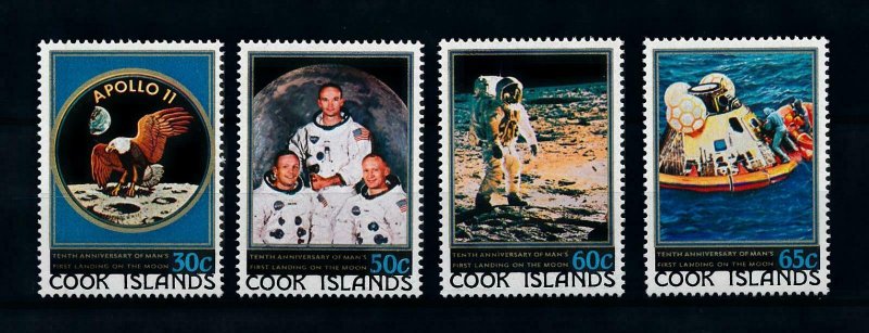 [102285] Cook Islands 1979 Space travel weltraum Apollo 11  MNH