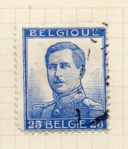 Belgium 1912 Early Issue Fine Used 25c. NW-184314