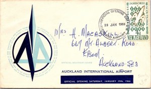 New Zealand 1966 - Auckland Int'l Airport Official Opening - F65347