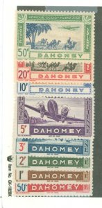 Dahomey #B168-69 Unused Single (Complete Set)