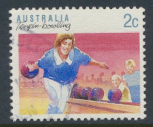 Australia  Sc# 1107 Used Bowling  see details & scan                      