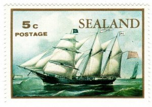 (I.B) Cinderella Collection : Sealand 5c (Clipper Series) 