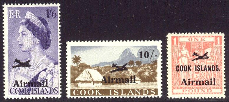 HALF-CAT BRITISH SALE: COOK IS. #C1-9 Mint NH