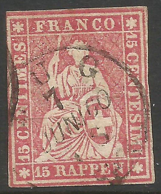 SWITZERLAND 38 VFU Y678-2