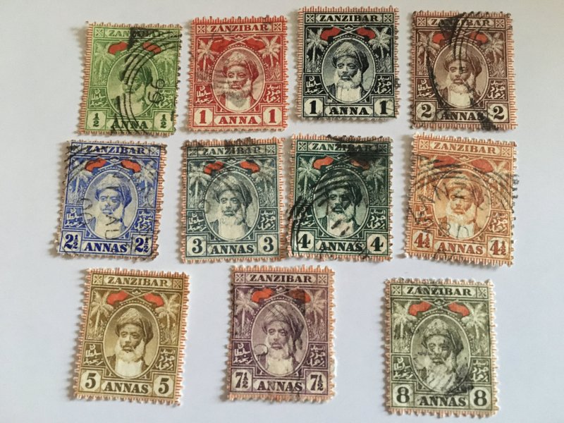 1899-1902 Stamps From Zanzibar