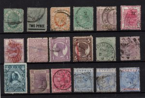 British Commonwealth QV fine used collection WS36769